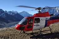 Helicopter tour in Nepal