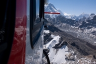 Helicopter tour in Nepal