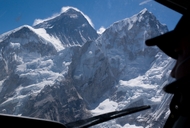 Helicopter tour in Nepal